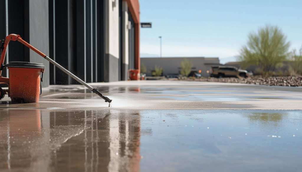 concrete washing hero