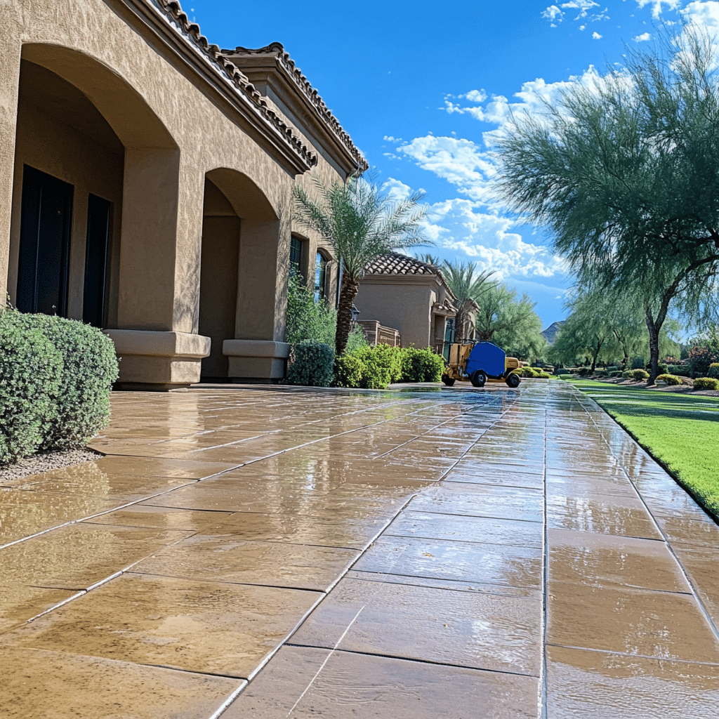 sidewalk cleaning